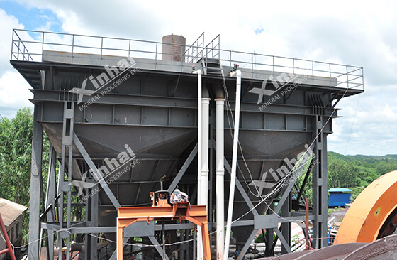 tilted plate thickener in copper processing plant.jpg